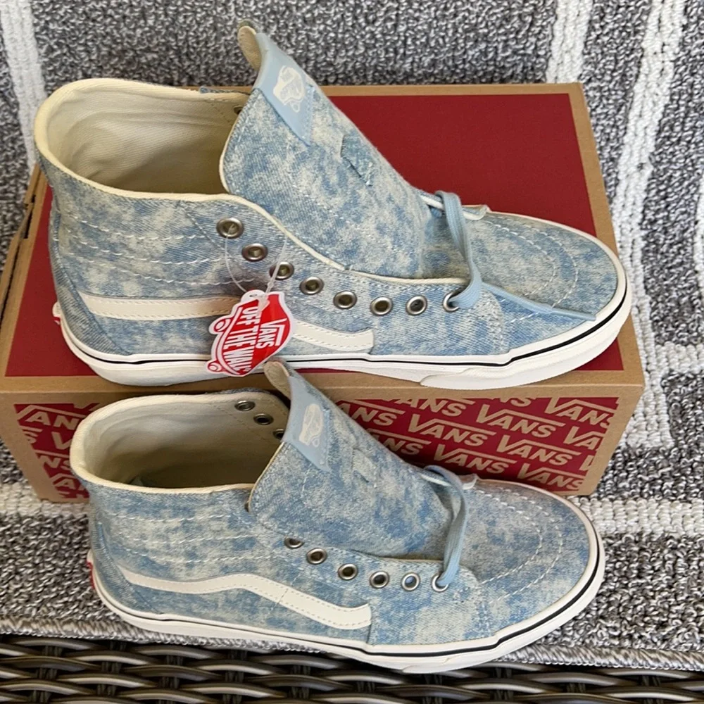 Vans Sk8-Hi Tapered Denimdstry Winter Sky/Marshmallow WMNS